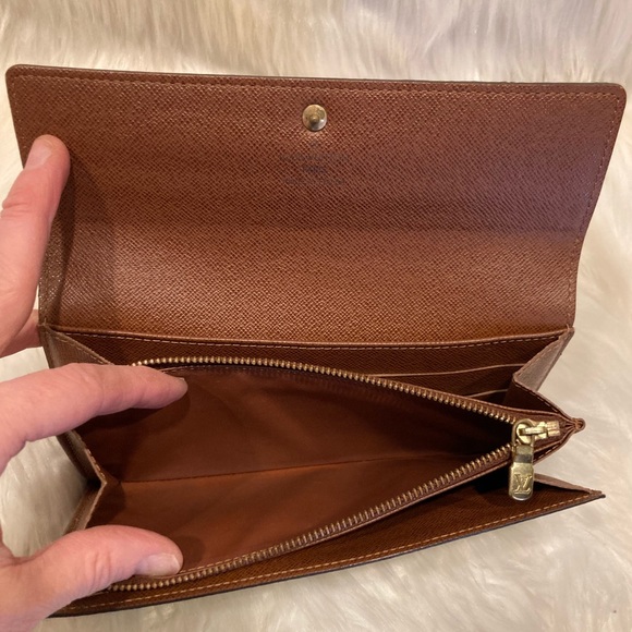 EXCELLENT CONDITION! Authentic Louis Vuitton Sarah Wallet  #5.6v SP 0016 - Picture 8 of 9